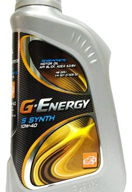 Масло моторное G-Energy S Synth 10W-40 1л