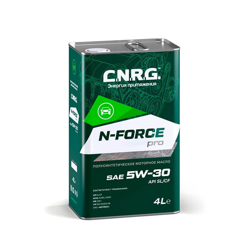C.N.R.G. N-Force Prol 5W-30 SM/CF 4л ж/б