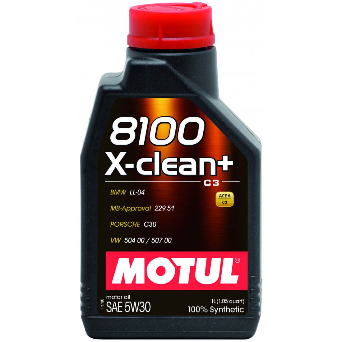 Motul 8100 X-Clean C3 5W-30 1л
